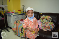 Anak – anak dari rumah sakit “Children’s Cancer Hospital 57357” sudah menerima hadiah dari FBS